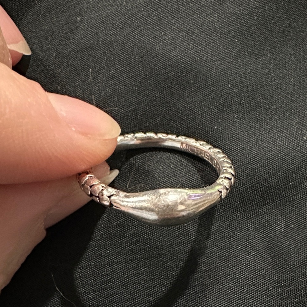 Michael Dawkins Silver Women's Ring